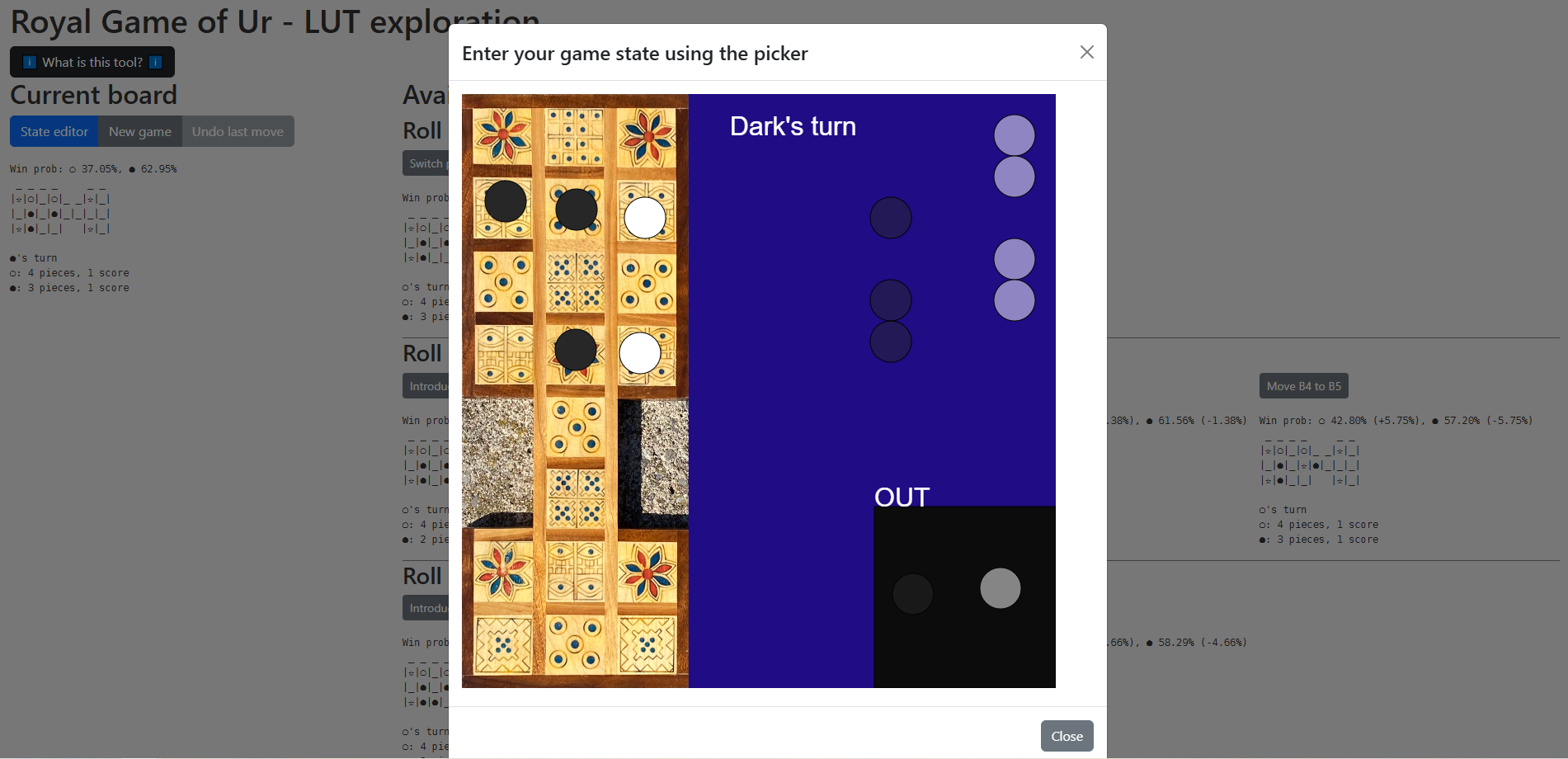 Recherche sur le Jeu Royal d'Ur